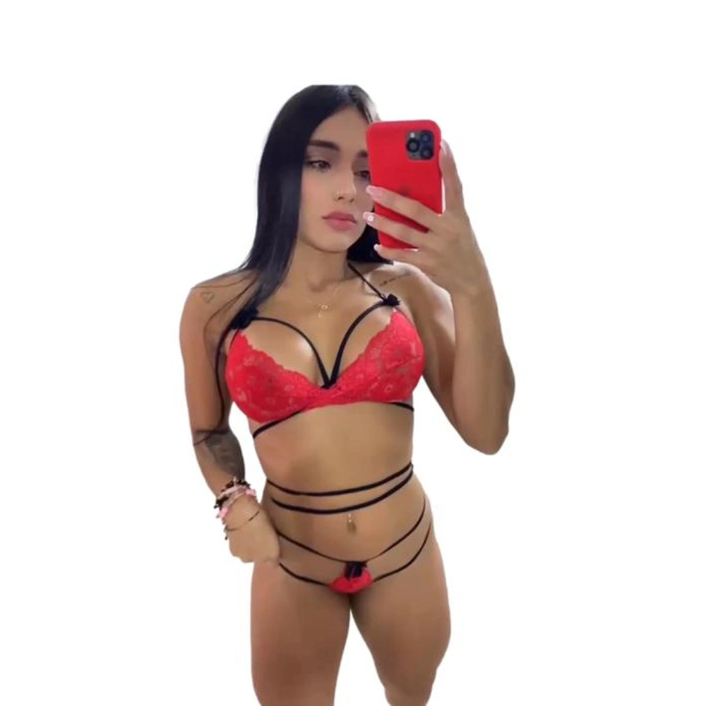 CONJUNTO AURORA (ROJO/ NEGRO) O (NEGRO- ROJO)