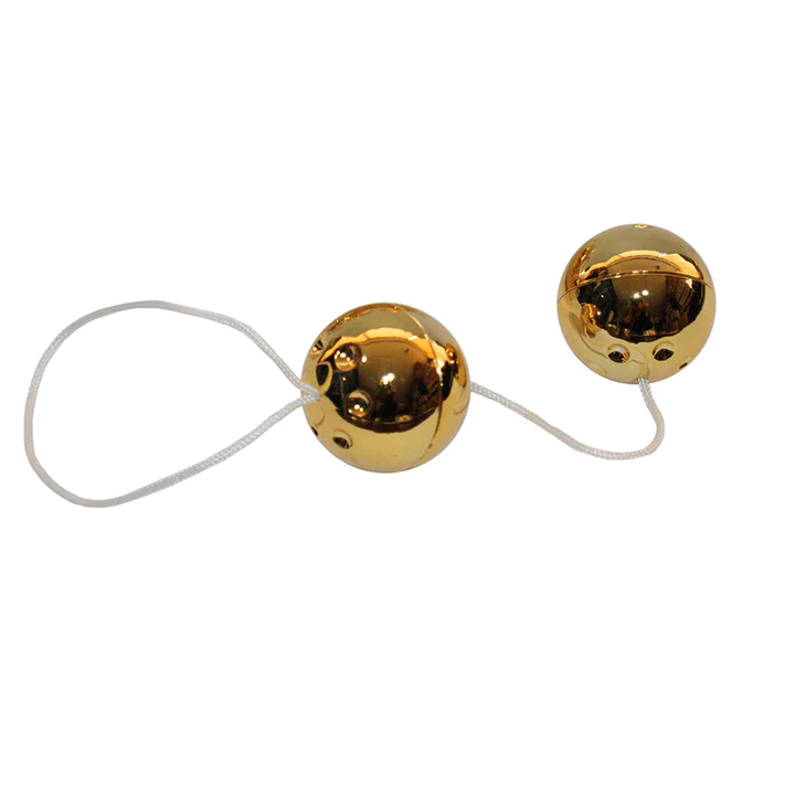 BOLAS DUOTON VAGINALES GOLD SIN VIBRACION (PROMOCION)