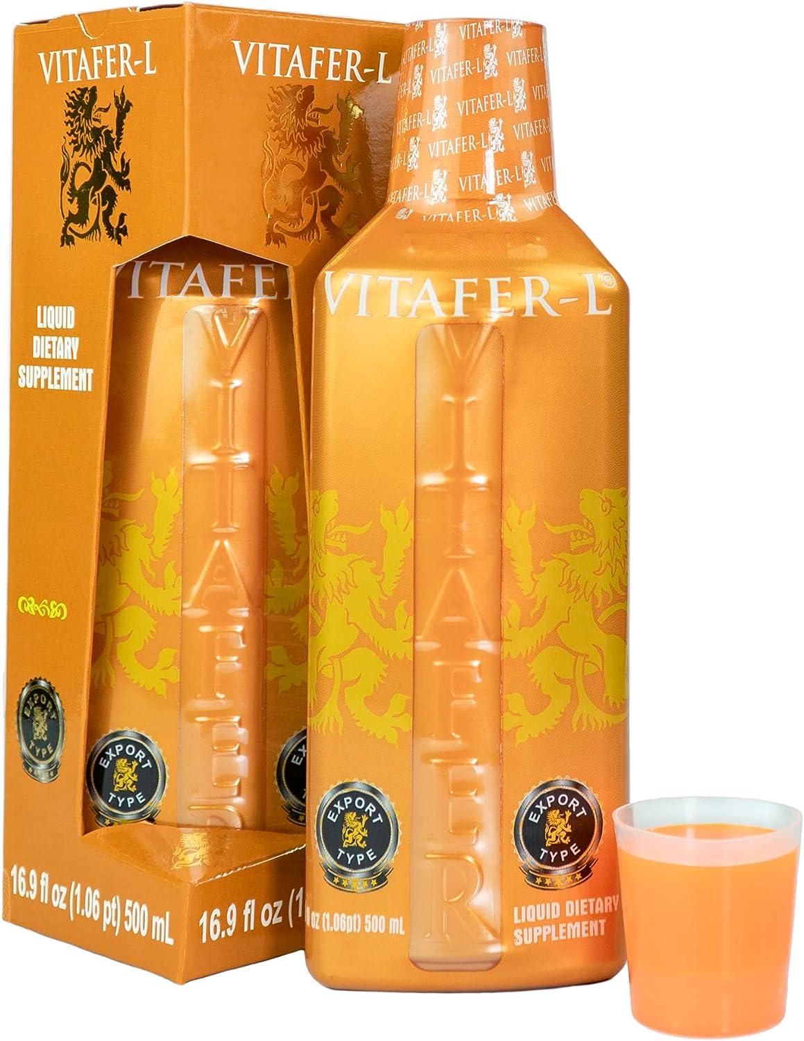 VITAFER POTENCIADOR ENERGIZANTE MASCULINO 500 ML