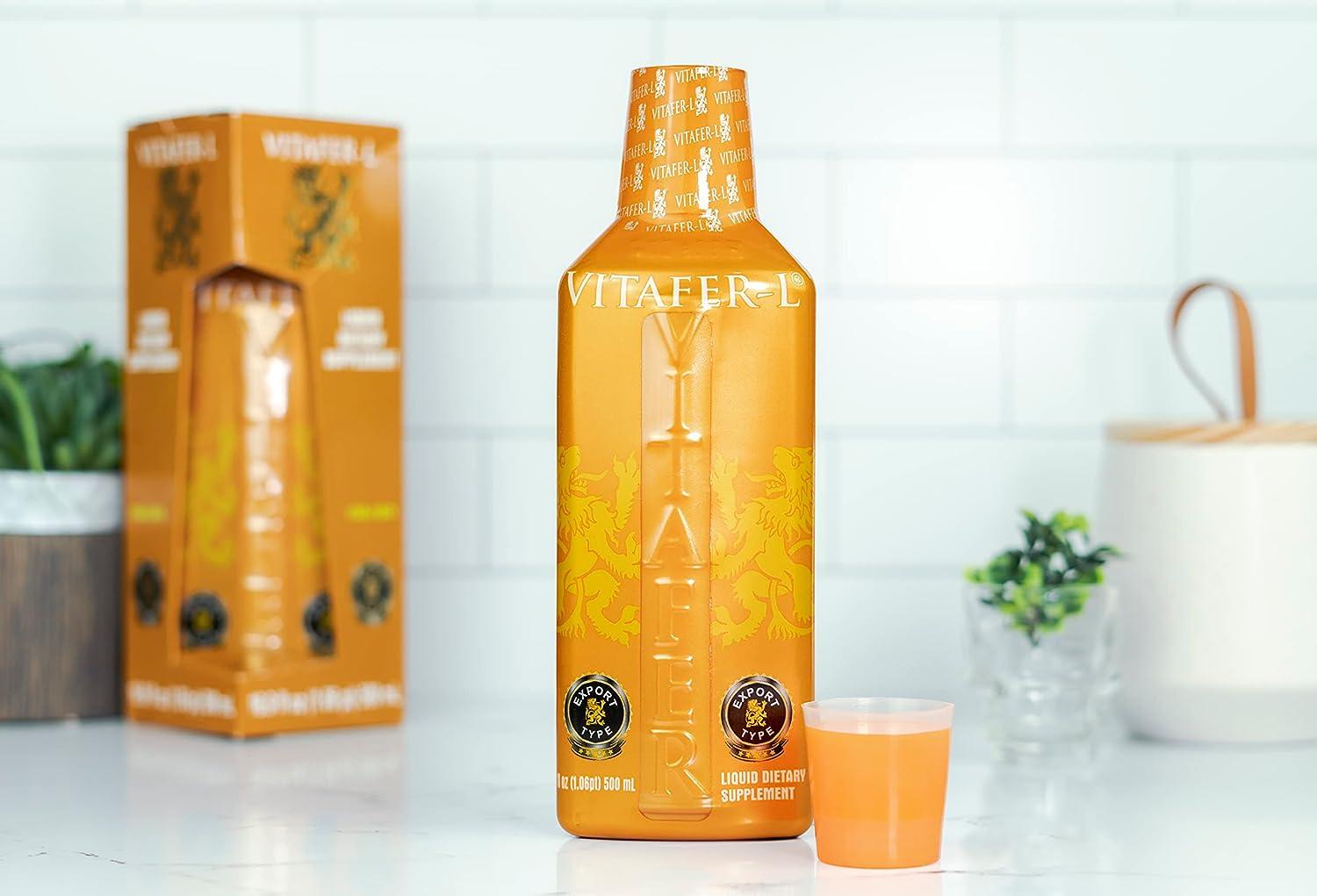 VITAFER POTENCIADOR ENERGIZANTE MASCULINO 500 ML