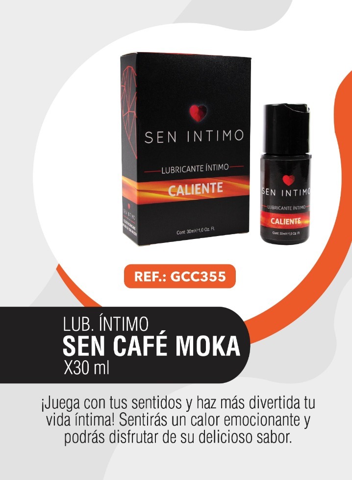 LUB CALIENTE X 30 ML CAFE MOKA SEN