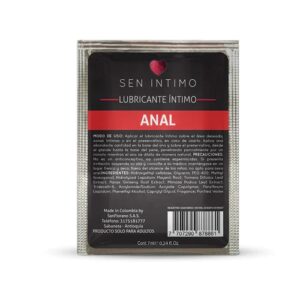 LUB INTIMO ANAL X 7 ML SACHET SEN INTIMO