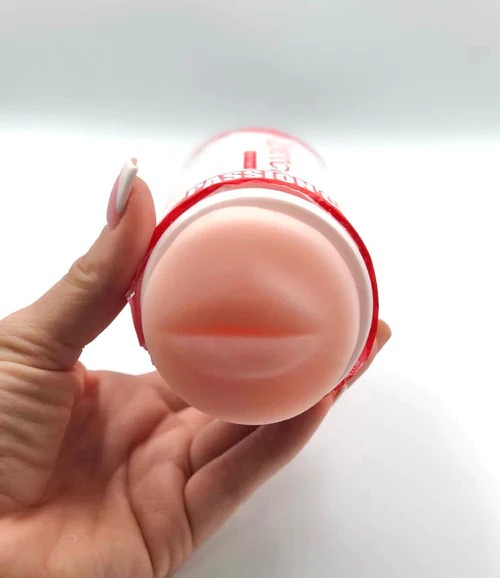 BOCA MASTURBADORA ROJO-BLANCO