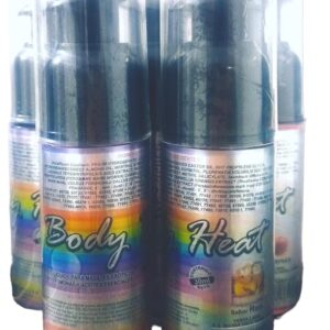 LUB BODY HEAT 30ML SABORES SURTIDOS