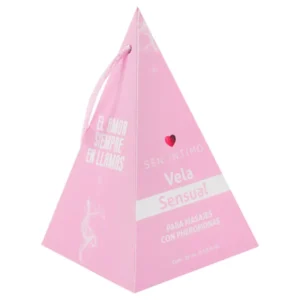VELA SENSUAL MASAJES PIRAMIDE X 25ML SEN